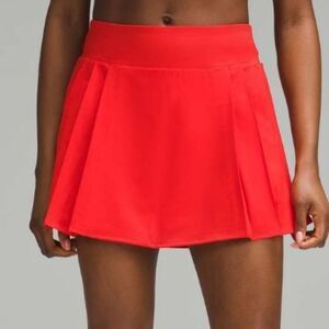 3121 NWT Lululemon Side-Pleat High-Rise Tennis Skirt Sz XXS